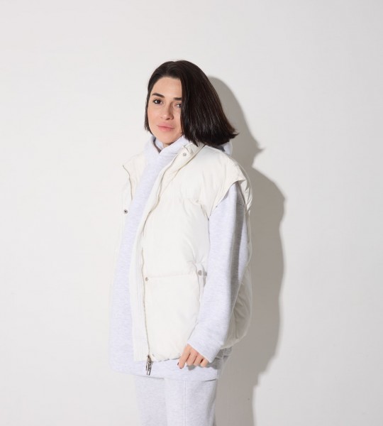 Жилетка Frost Guard Біла | Showroom By Nona — зображення 5