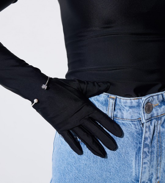 Лонгслів Eclipse Top Чорний  | Showroom By Nona — зображення 2