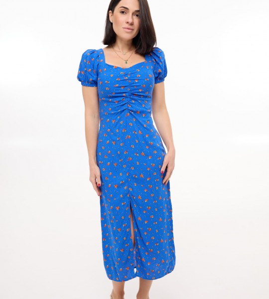 Сукня Petal Midi Синя | Showroom By Nona — зображення 5