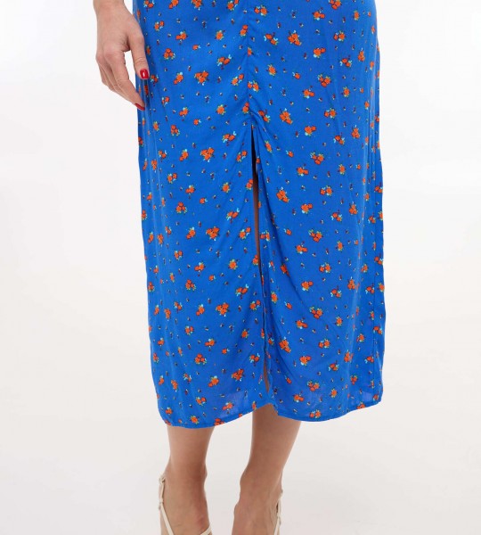 Сукня Petal Midi Синя | Showroom By Nona — зображення 3