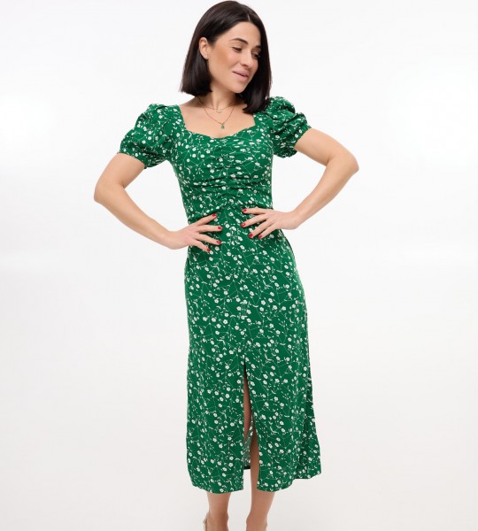 Сукня Petal Midi Зелена | Showroom By Nona — зображення 5 Сукня Petal Midi Зелена | Showroom By Nona — зображення 5