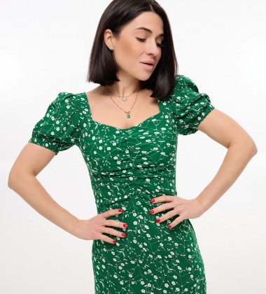 Сукня Petal Midi Зелена | Showroom By Nona — зображення 2