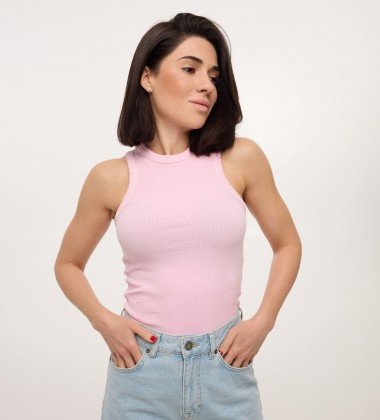 Майка Rib Seamless Highneck Жуйка | Showroom By Nona — зображення 4