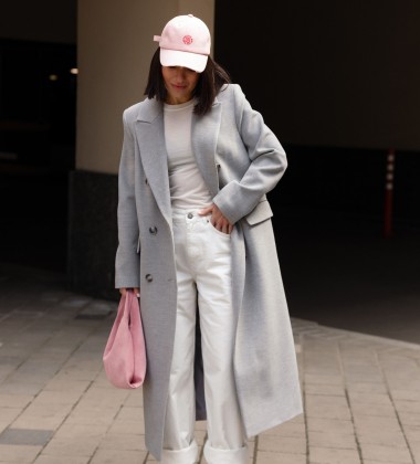 Пальто Milano Classic Сіре | Showroom By Nona
