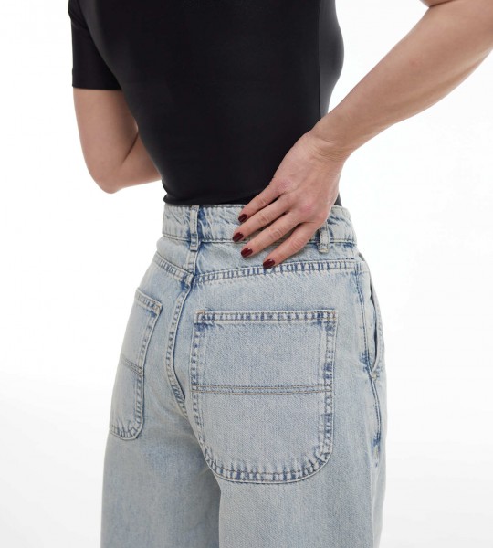 Джинси Palazzo Блакитні | Showroom By Nona — зображення 2 Джинси Palazzo Блакитні | Showroom By Nona — зображення 2