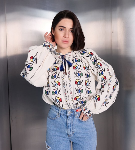 Вишиванка Boho Spirit Біла | Showroom By Nona — зображення 4 Вишиванка Boho Spirit Біла | Showroom By Nona — зображення 4