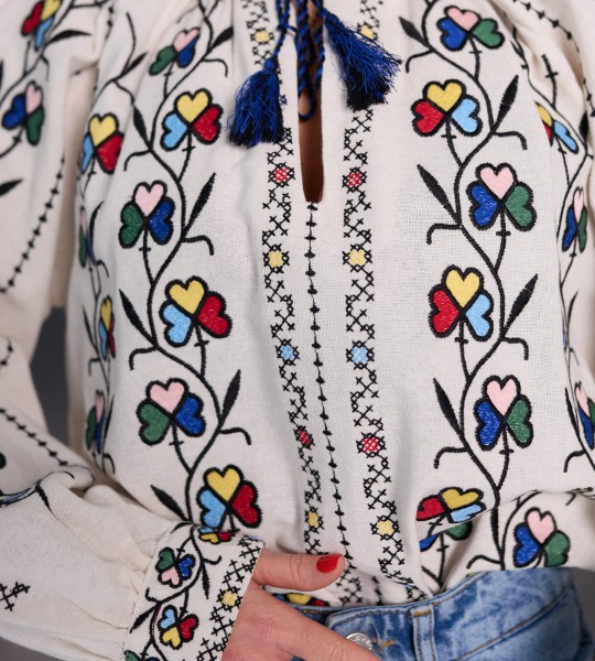 Вишиванка Boho Spirit Біла | Showroom By Nona — зображення 6 Вишиванка Boho Spirit Біла | Showroom By Nona — зображення 6