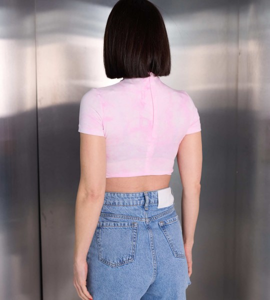 Топ Twist Harmony Рожевий | Showroom By Nona — зображення 3