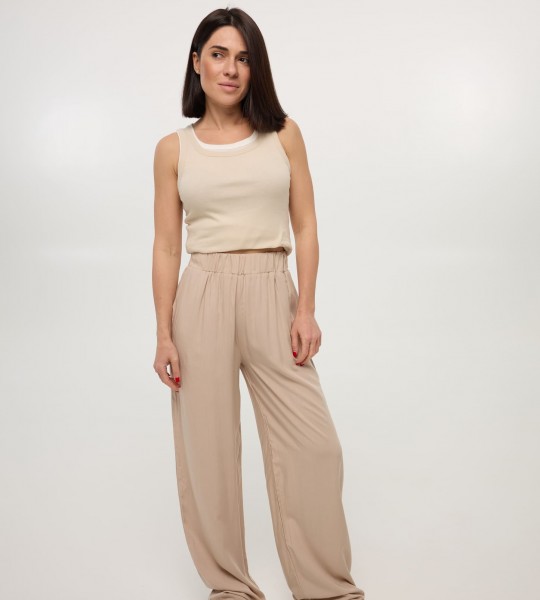 Брюки Staple Ease Беж | Showroom By Nona — зображення 4