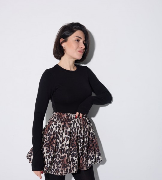 Спідниця Breezy Flare Лео | Showroom By Nona — зображення 2