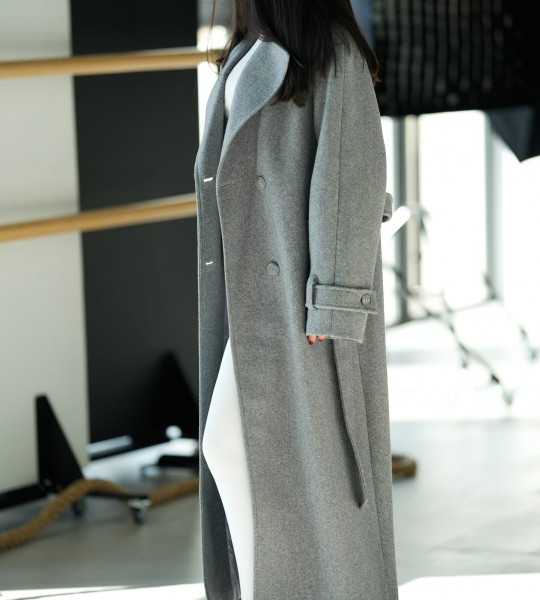 Пальто Milano Grey | Showroom By Nona — зображення 4