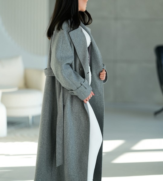 Пальто Milano Grey | Showroom By Nona — зображення 2