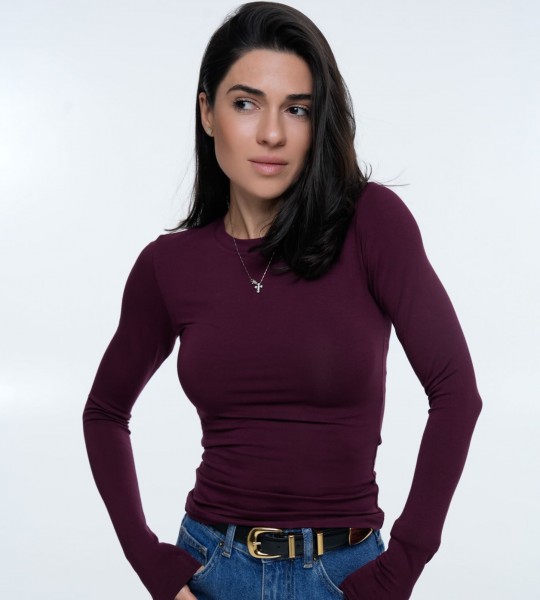 Лонгслів Silhouette Soft Cherry