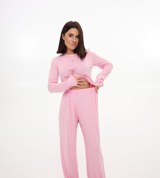 Костюм Comfort Code Рожевий | Showroom By Nona — зображення 2