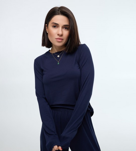 Костюм Comfort Code Синій | Showroom By Nona — зображення 4