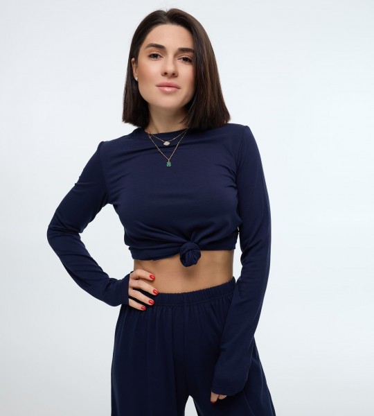 Костюм Comfort Code Синій | Showroom By Nona — зображення 3