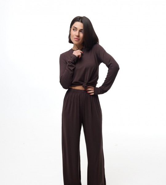 Костюм Comfort Code Шоколад | Showroom By Nona — зображення 9