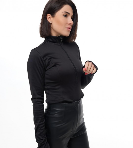Рашгард Dynamic Core Чорний | Showroom By Nona — зображення 4 Рашгард Dynamic Core Чорний | Showroom By Nona — зображення 4