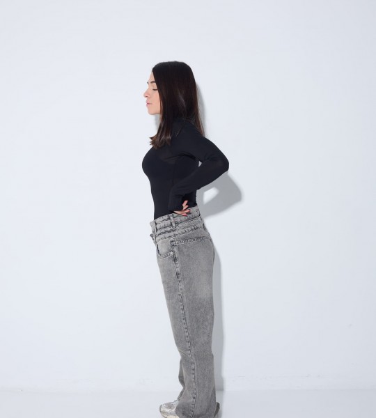 Джинси Double Waist Vintage | Showroom By Nona — зображення 5 Джинси Double Waist Vintage | Showroom By Nona — зображення 5