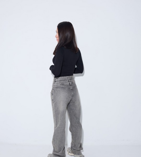 Джинси Double Waist Vintage | Showroom By Nona — зображення 4 Джинси Double Waist Vintage | Showroom By Nona — зображення 4