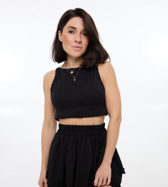 Спідниця Fierce Ruffle Skirt Чорна