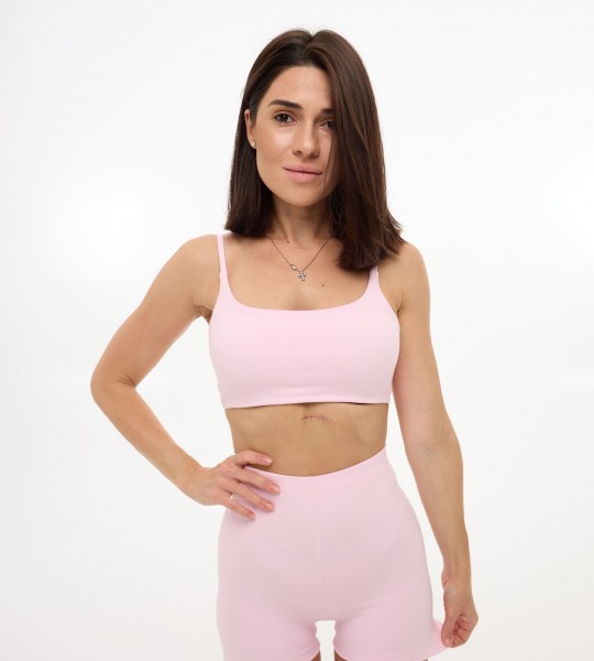 Велосипедки Smooth Fit Рожеві | Showroom By Nona — зображення 2