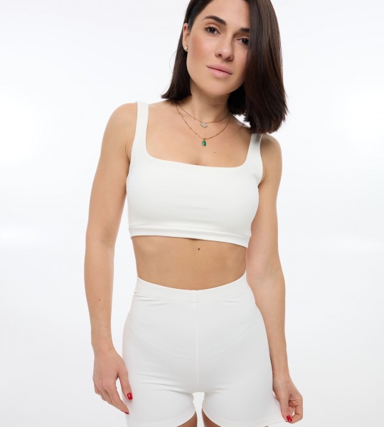 Велосипедки Smooth Fit Білі | Showroom By Nona — зображення 6 Велосипедки Smooth Fit Білі | Showroom By Nona — зображення 6