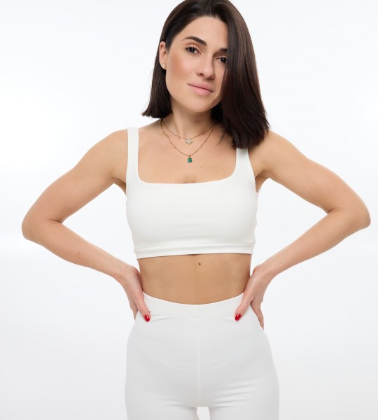 Велосипедки Smooth Fit Білі | Showroom By Nona — зображення 5 Велосипедки Smooth Fit Білі | Showroom By Nona — зображення 5