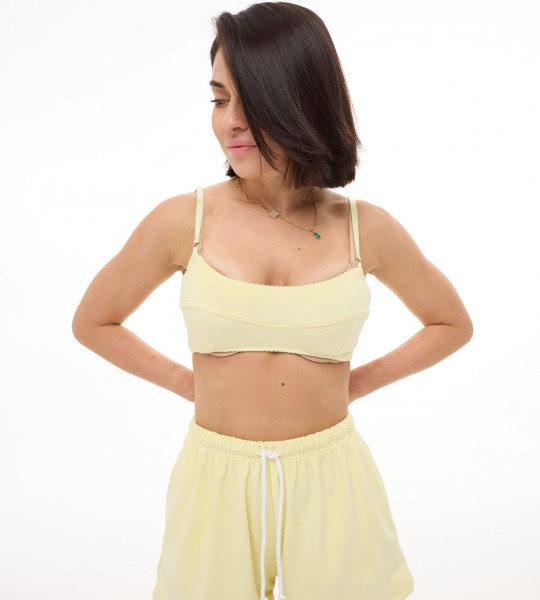 Костюм SoftVel Жовтий | Showroom By Nona — зображення 3 Костюм SoftVel Жовтий | Showroom By Nona — зображення 3