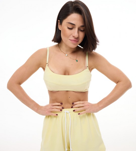 Костюм SoftVel Жовтий | Showroom By Nona — зображення 2 Костюм SoftVel Жовтий | Showroom By Nona — зображення 2