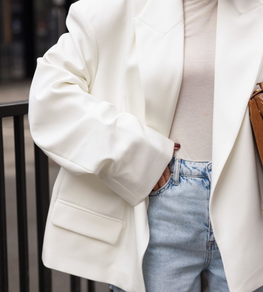 Блейзер Prestige Білий | Showroom By Nona — зображення 4