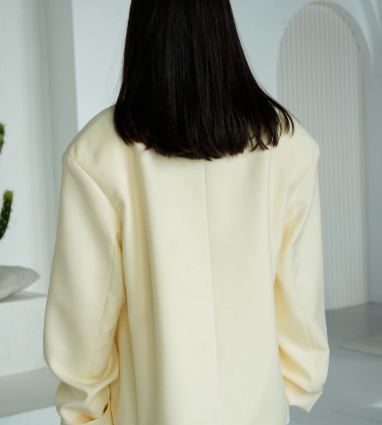 Блейзер Prestige Butter Yellow | Showroom By Nona — зображення 4