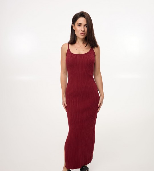 Сукня Bodyline Knit Бордо
