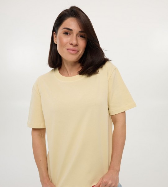 Футболка Thread Mark Лимонний Крем | Showroom By Nona — зображення 2