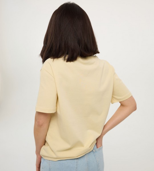 Футболка Thread Mark Лимонний Крем | Showroom By Nona — зображення 3