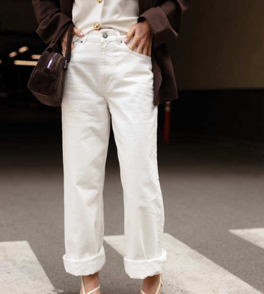 Жилетка Line Up Молочна | Showroom By Nona — зображення 5