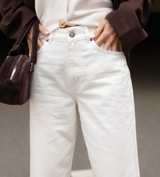 Жилетка Line Up Молочна | Showroom By Nona — зображення 4