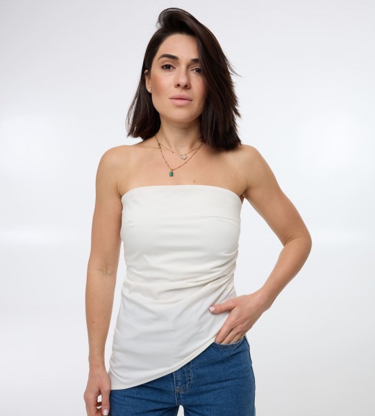 Корсет Sharp Line Білий | Showroom By Nona — зображення 2 Корсет Sharp Line Білий | Showroom By Nona — зображення 2