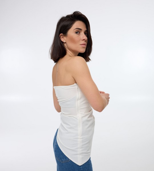 Корсет Sharp Line Білий | Showroom By Nona — зображення 3 Корсет Sharp Line Білий | Showroom By Nona — зображення 3