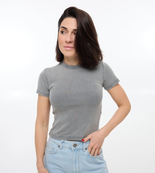 Футболка Edge Stitch Сіра