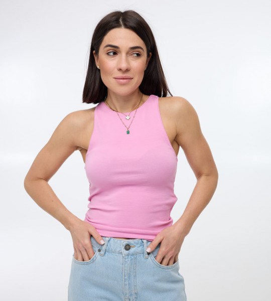 Майка Muscle Cut Рожева