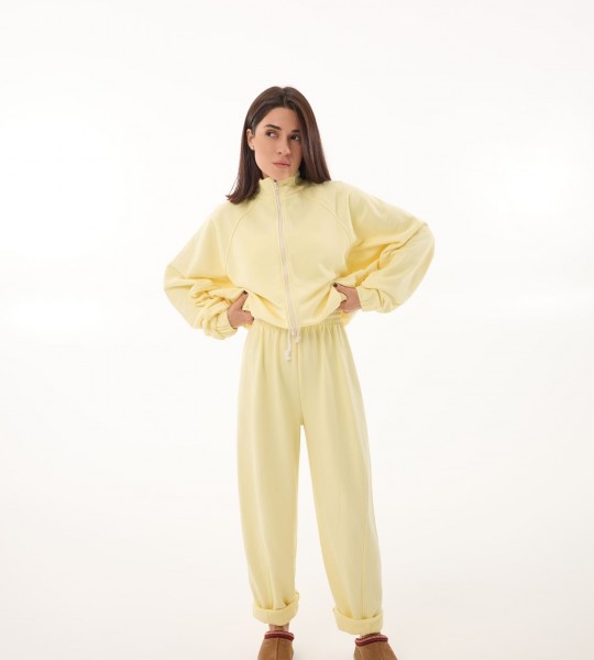 Бомбер Softline Лимон | Showroom By Nona — зображення 2 Бомбер Softline Лимон | Showroom By Nona — зображення 2