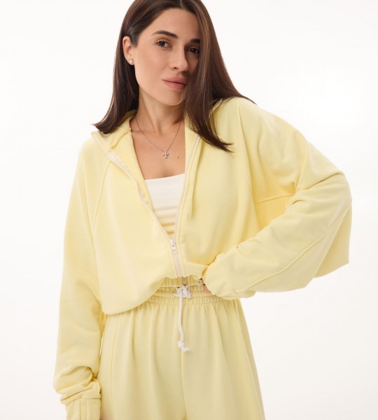 Бомбер Softline Лимон | Showroom By Nona — зображення 6 Бомбер Softline Лимон | Showroom By Nona — зображення 6