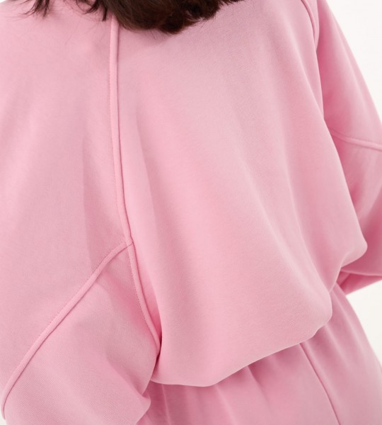 Бомбер Softline Рожевий | Showroom By Nona — зображення 5 Бомбер Softline Рожевий | Showroom By Nona — зображення 5