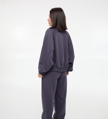 Штани Softline deep plum  | Showroom By Nona — зображення 4