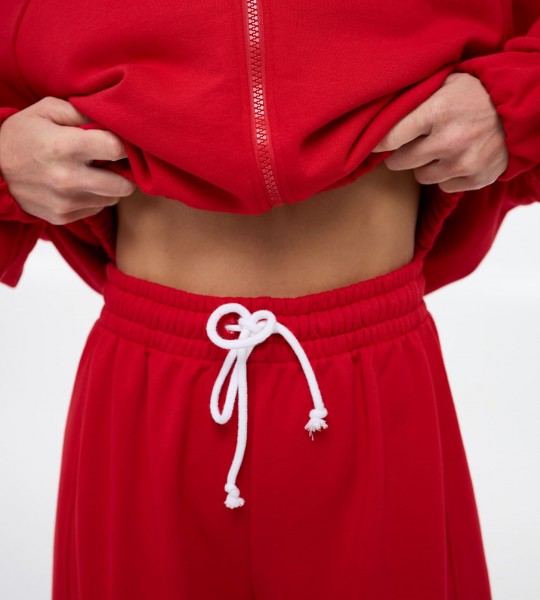 Штани Softline Червоні | Showroom By Nona — зображення 6