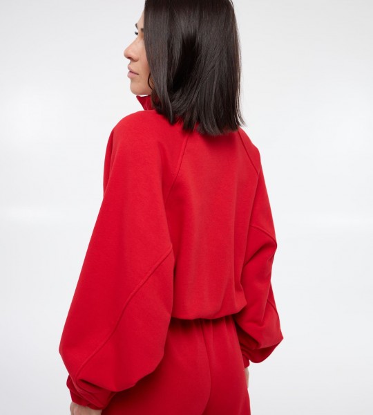 Штани Softline Червоні | Showroom By Nona — зображення 5