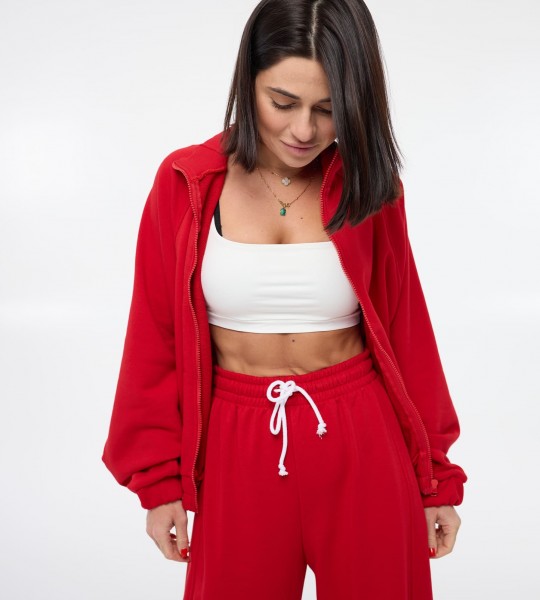 Штани Softline Червоні | Showroom By Nona — зображення 4