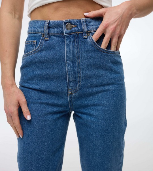 Джинси Classic Fit Indigo | Showroom By Nona — зображення 6