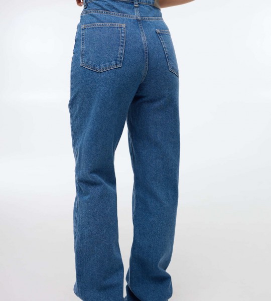 Джинси Classic Fit Indigo | Showroom By Nona — зображення 4